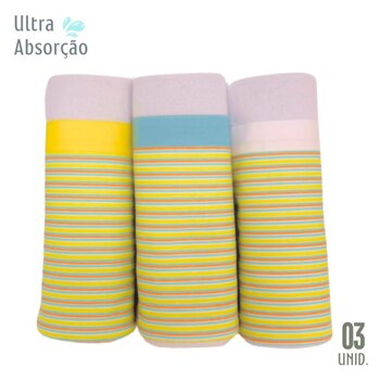 Pano de Prato Listras Azul