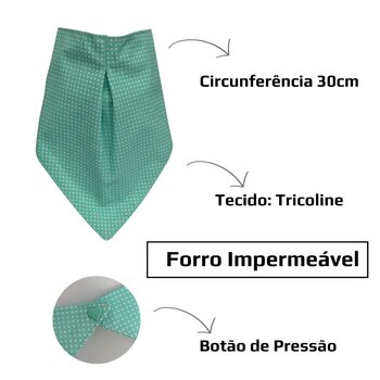 Babador Impermeável Poá