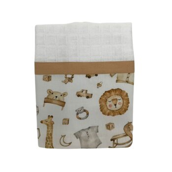 Fralda de Ombro Safari Bege