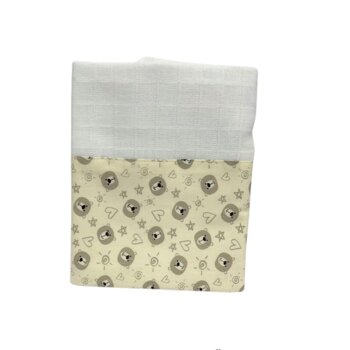 Fralda de Ombro Ursinhos 35x70