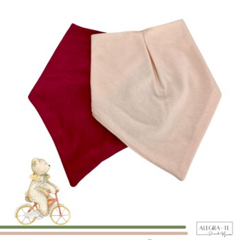 Babador Kit 02 Unid. Malha Liso